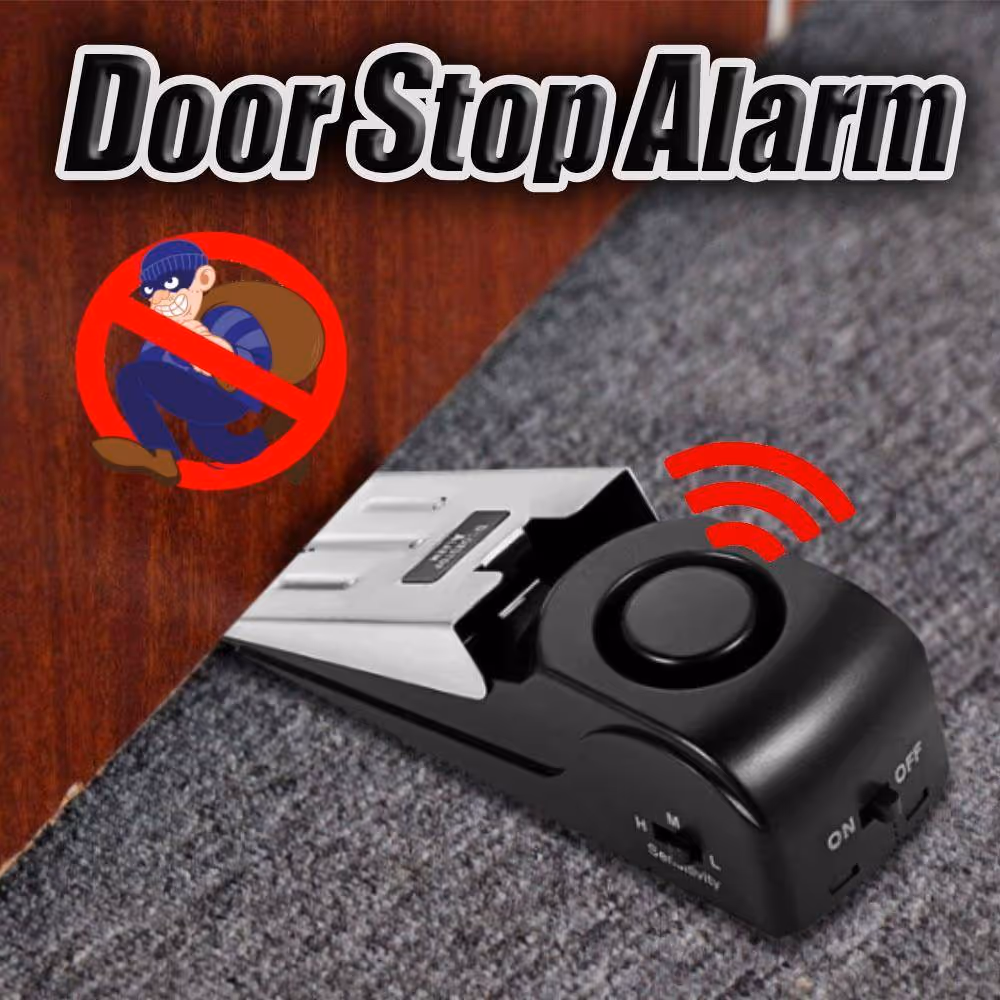 Door Stop Alarm-when the door is opened, the alarm load, namely alarm.